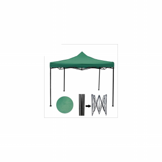 Szétnyitható pavilon 3x3 - Zöld - MS-993