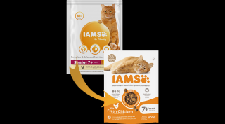 IAMS Advanced Nutrition száraz macskatáp idős macskáknak friss csirkével 800g