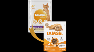 IAMS Advanced Nutrition száraz táp kifejezetten kölyökmacskáknak friss csirkével 800g