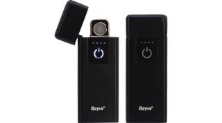 35570 ROYCE.Öngyújtó fém,USB- töltős