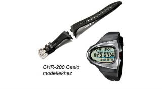 CHR-200 Casio fekete műanyag szíj