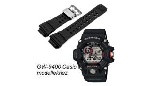 GW-9400 Casio fekete műanyag szíj