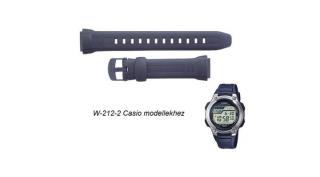 W-212-2 Casio kék műanyag szíj