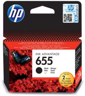 HP CZ109AE No.655 fekete eredeti (HP CZ109AE No.655 fekete)