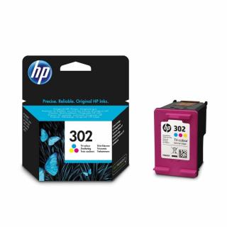 HP F6U65AE NO.302 színes eredeti tintapatron