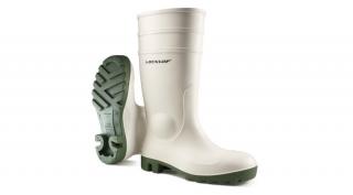 DUNLOP PROTOMASTOR SAFETY SB FEHÉR PVC VÉDŐCSIZMA