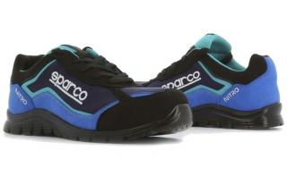 Sparco Nitro munkavédelmi cipő S3 (fekete-kék)