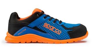 Sparco Practice munkavédelmi cipő S1P (azúrkék)