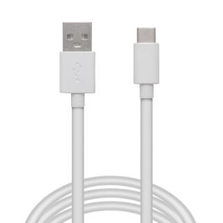 Adatkábel - USB Type-C - fehér - 1 m - 55550WH-1