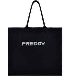 FREDDY Fekete extra nagy shopper táska