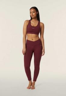 WR.UP® CORE 7/8 Bordó magas derekú DIWO PRO Emana sport leggings Méret: S