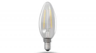 Inesa Filament gyertya E14 LED égő melegfehér 2W 250 lumen