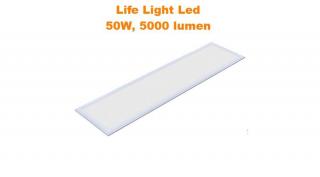 LED panel 30x120 cm középfehér 50W 5000 lumen