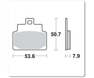 Fékbetét Ferodo FDB2095EF /MCB709 /FT3028