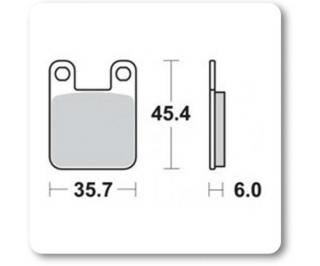 Fékbetét Ferodo FRP405P /MCB535 /FT3015