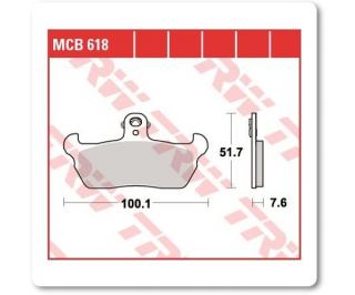 Fékbetét TRW Lucas MCB618