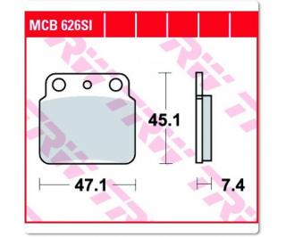 Fékbetét TRW Lucas MCB626SI