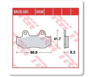 Fékbetét TRW Lucas MCB685