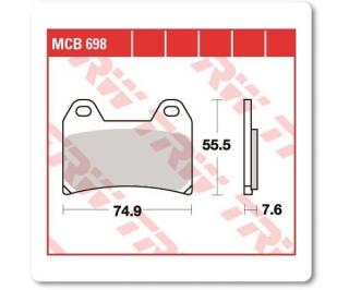 Fékbetét TRW Lucas MCB698