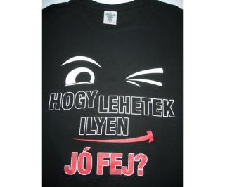 Póló Hogy lehetek ilyen jó fej L