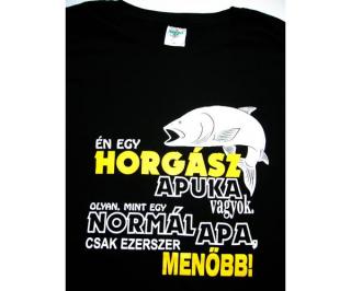 Póló Horgász apuka 3XL