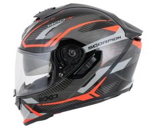 Scorpion Exo-1400 Evo II Air Accord piros szürke M