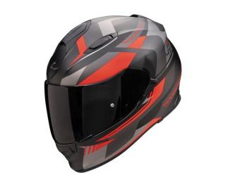 Scorpion EXO-491 Abilis matt fekete/ezüst/piros L bukósisak