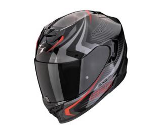 Scorpion EXO-520 EVO AIR TERRA fekete/szürke/piros L zárt bukósisak