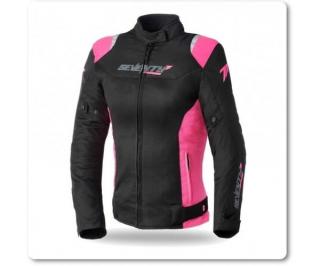 SEVENTY DEGREES SD-JR50 fekte/pink XL NŐI RACING NYÁRI motoros kabát