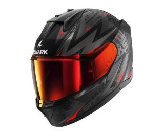 Shark D-Skwal 3 Blast-R fekete szürke piros XL bukósisak