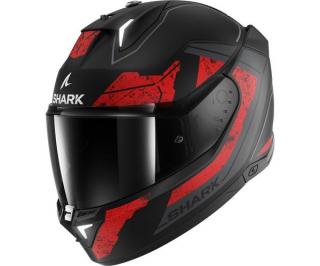 Shark Skwal I3 Rhad matt  black/cr red XL