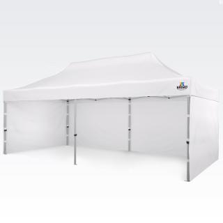 Pavilon sátor 3x6m - Fehér