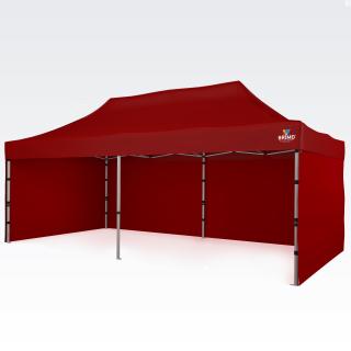 Pavilon sátor 3x6m - Piros