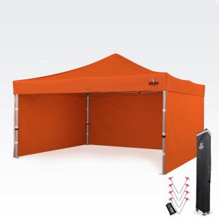 Reklám sátor 4x4m - Narancs