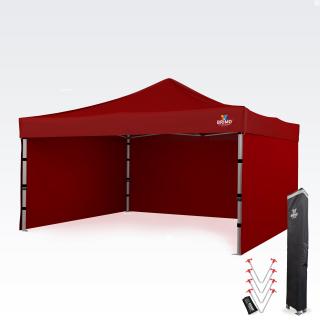 Reklám sátor 4x4m - Piros