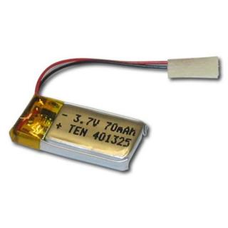 Battery Li-Po 3,7V 70mAh 20C mini for 2-3-3,5 chanel helicopter- Akkumulátor Li-Po 3,7V 70mAh 20C mini 2-3-3,5 csatornás helikopterhez