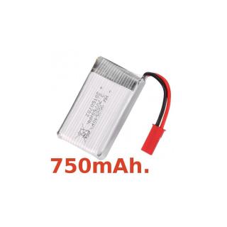 MJX X300C-05- Battery 3,7V 750mAh- Akkumulátor gyári 3,7V 750mAh