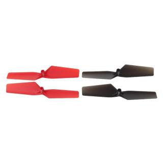 MJX X300C-09/17B- Rotor blade set black-red -  Rotorlapát szett fekete-piros