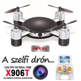 MJX X906T szelfi drón saját kijelzős kamerával