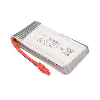 SYMA X5HC/X5HW/X5UW/X5UW-D-11-Battery 3,7V 1200mAh-Akkumulátor tuning 3,7V 1200mAh  piros csatlakozós