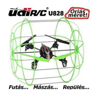 UDI U828 drón  3 in 1: MÁSZÁS, FUTÁS, REPÜLÉS