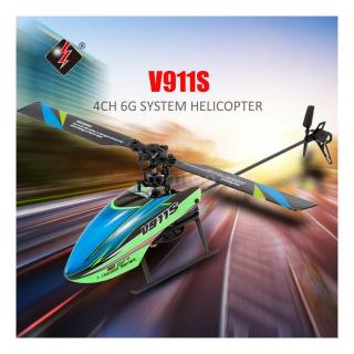 WLTOYS V911S, röpsúly mentes, 4 csatornás, 6 tengelyes giroszkóppal szerelt helikopter