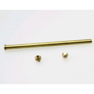 WLTOYS WL912/RAYLINE R902-08-Oars iron shaft brass - Csőtengely rögzítő gyűrűkkel