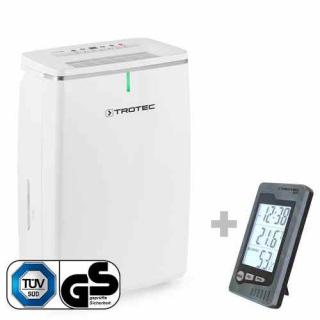 Akciós csomagajánlat - Trotec TTK 72 E és BZ 05 - Páramentesítő és páramérő - max. 24 l/nap, 50 m2-ig, modern, csendes, LED  - német márka