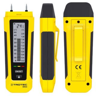 Nedvességmérő, fához és építőanyagokhoz - Trotec BM 22