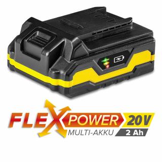 Tartalék akkumulátor 2000mAh Trotec Flexpower 20V