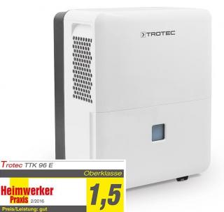 Trotec TTK 96 E - Párátlanító max. 30 l/nap, 90 m2-ig, nagyobb házakba, könyvtárba, múzeumba - német márka