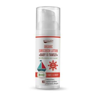 WOODEN SPOON BIO NAPTEJ ÉS TESTÁPOLÓ SPF 50 50ml