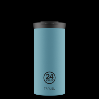 24Bottles 600ml dupla falú termosz bögre Powder Blue