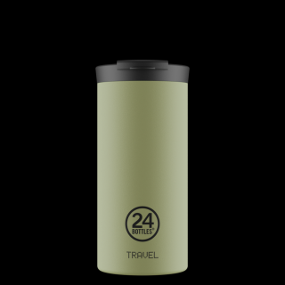 24Bottles 600ml dupla falú termosz bögre Sage
